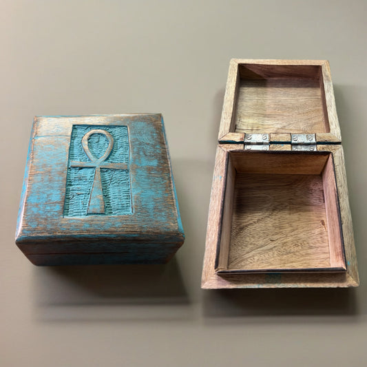 Ankh Wooden Box