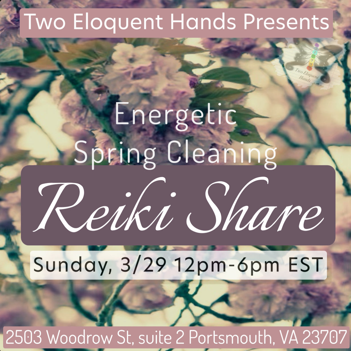 Energetic Spring Cleaning Reiki Share