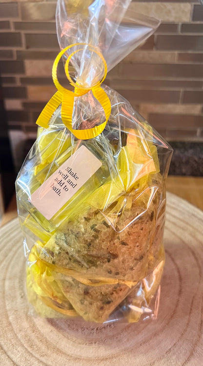 Radiant New Love Salt Bath